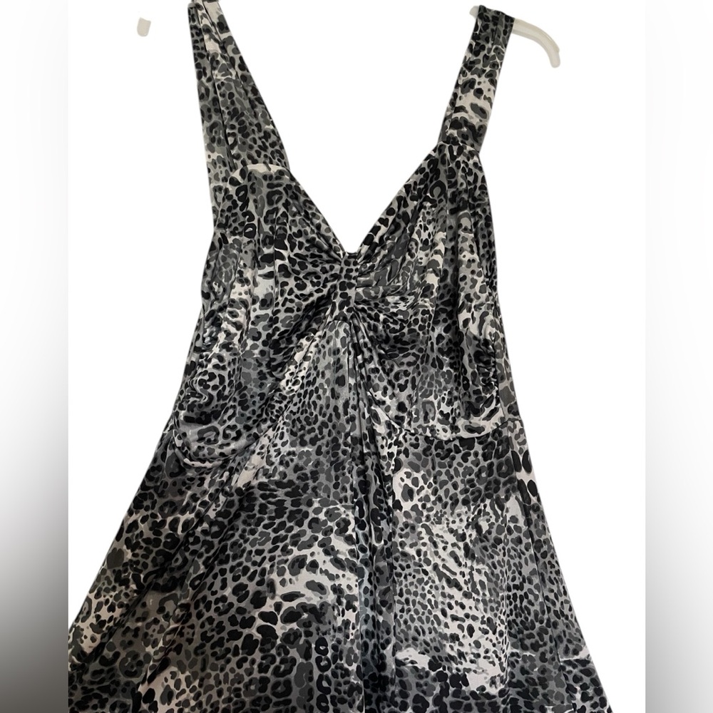 animal print dress
